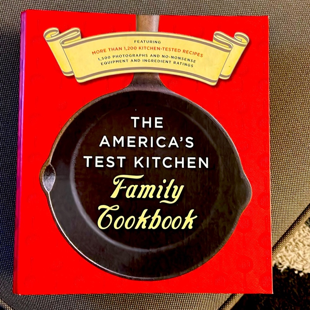 The America’s Test Kitchen Family cookbook